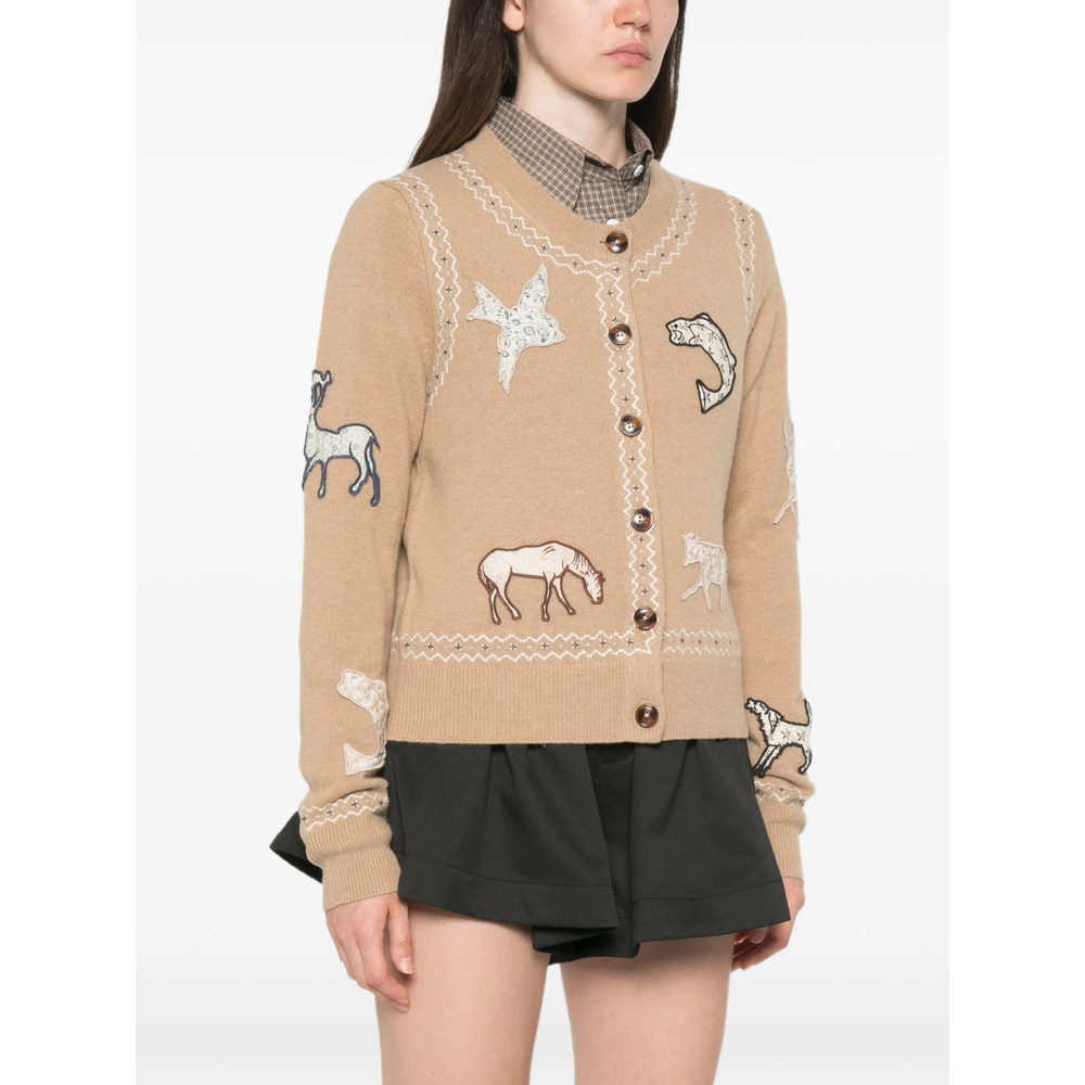 [Sea] Cardigan FW26 PF26-150  CAMEL