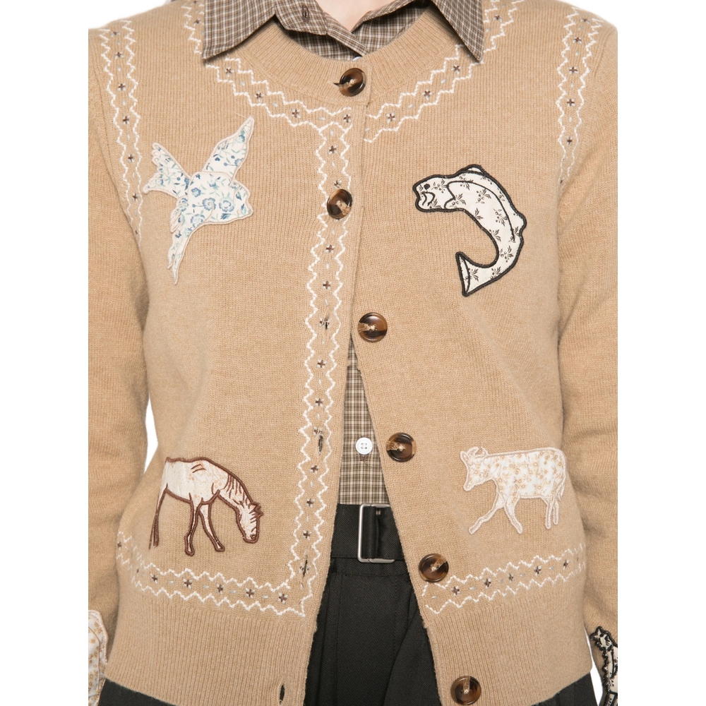 [Sea] Cardigan FW26 PF26-150  CAMEL