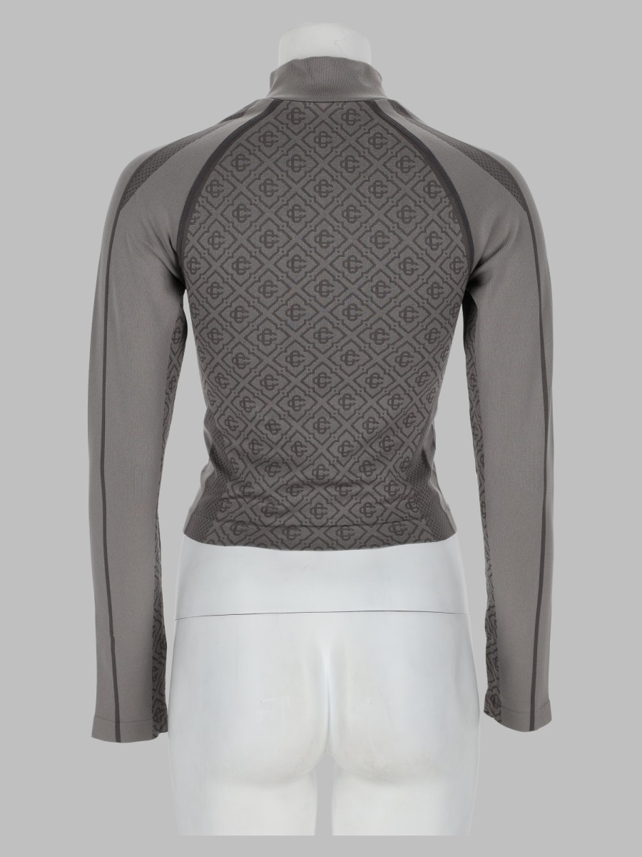 [Casablanca] T-shirts Long Sleeve FW26 W-AW26-ACT-068_01LIGHTGREYMONOGRAM