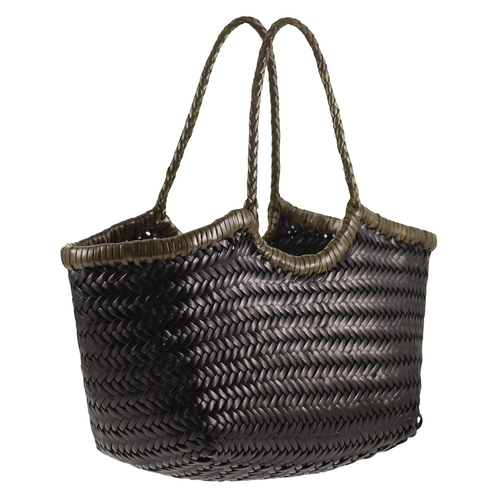 [Dragon] Tote bag CO 8829BI BLACK/KHAKI