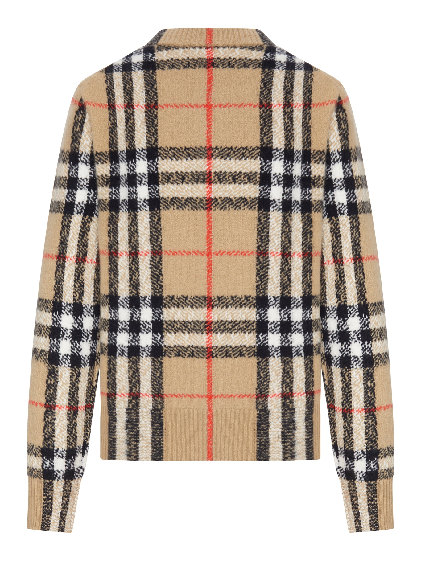 [Burberry] Cardigan FW26 8135242B9368 SAND IP CHECK