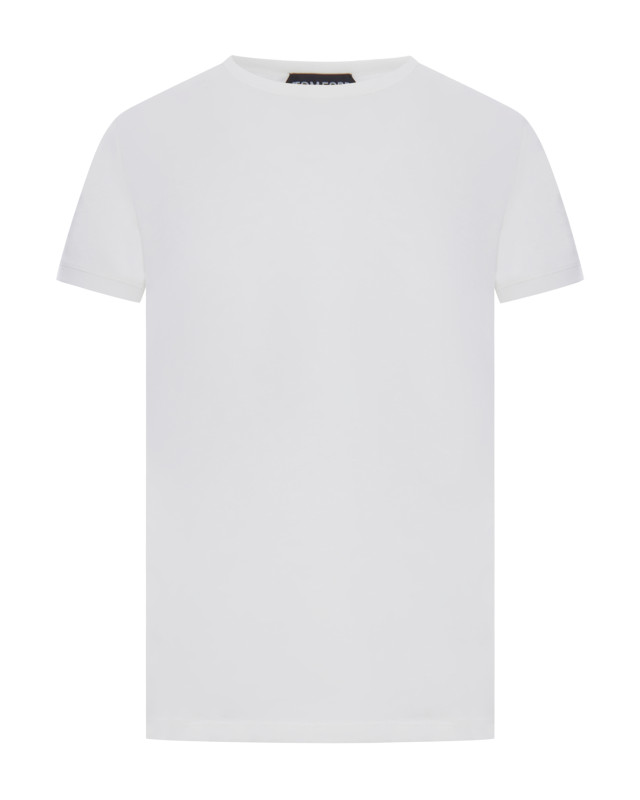 [Tom Ford] T-shirts Short Sleeve FW26 TSJ639JEX180WAB WHITE
