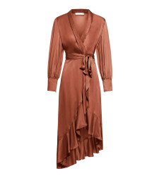 [Zimmermann] Long sleeve dress FW26 8066DF26RBLSHR BLUSH ROSE