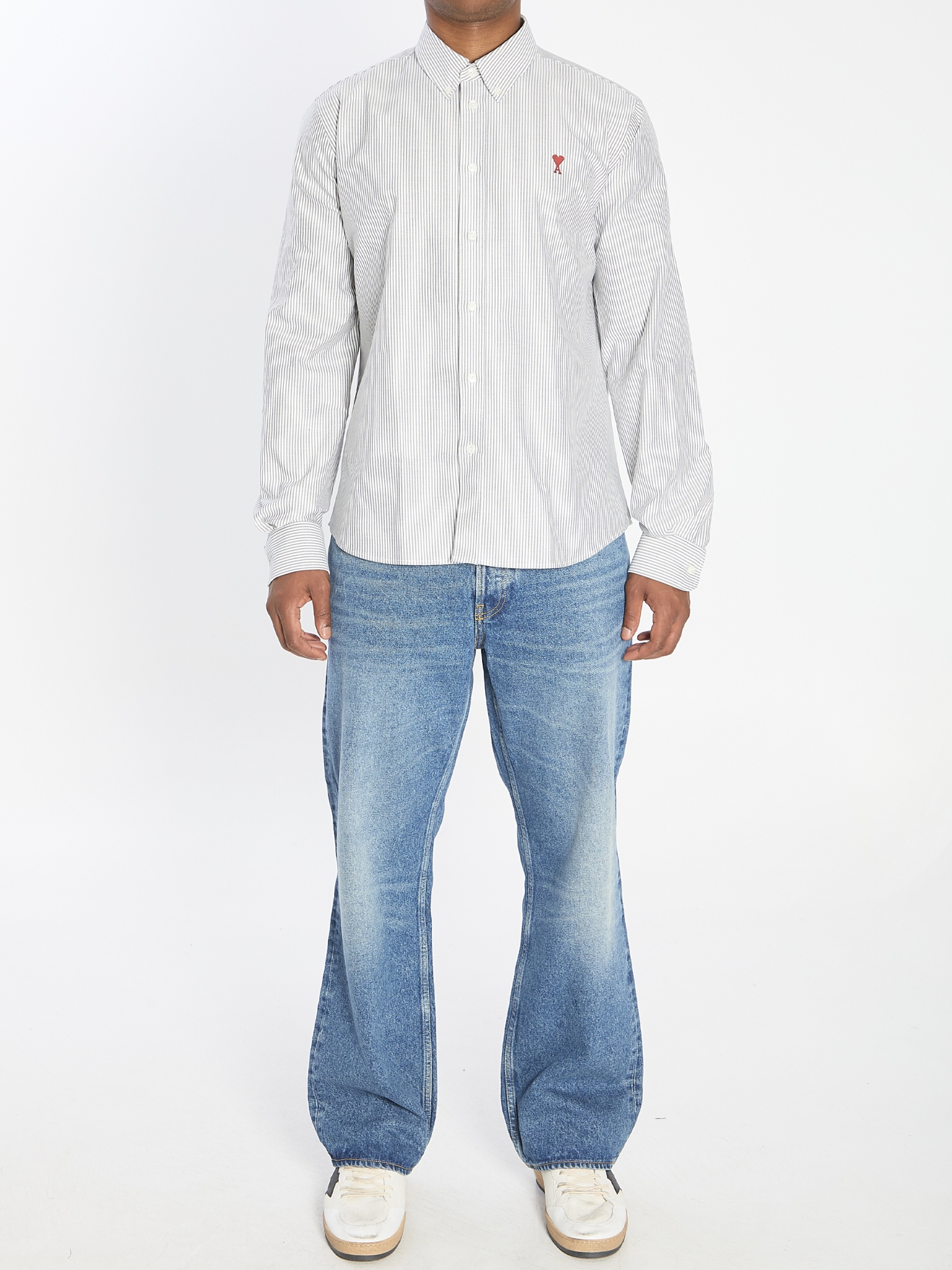 [Ami Paris] Shirts Long Sleeve FW26 BFUSH063_CO0087_039