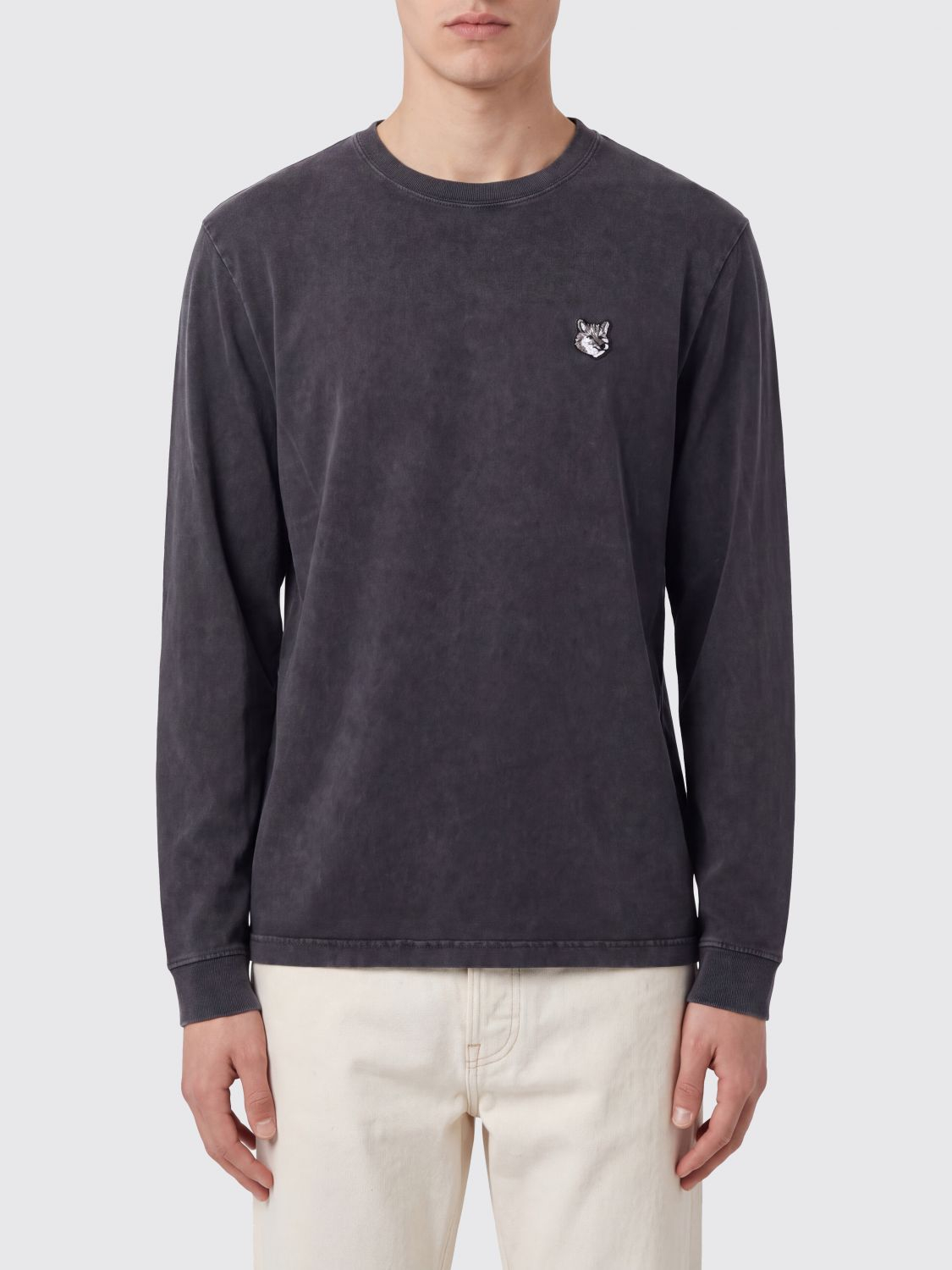 [MAISON KITSUNE] T-shirts Long Sleeve FW26 PM00119KJBIT7 0519