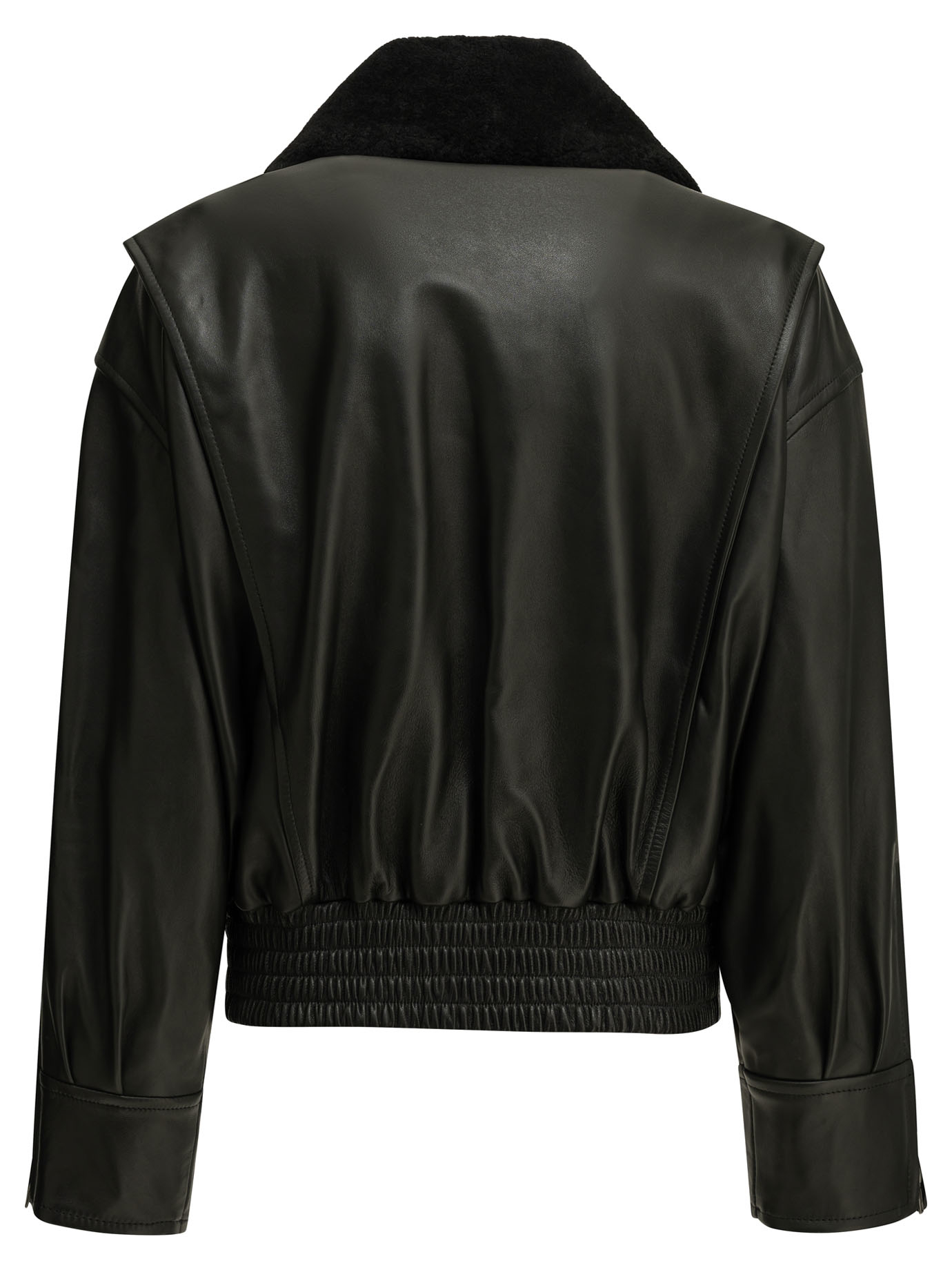 [IVY OAK] Leather Jacket FW26 IO118071LAILA LANEBK999