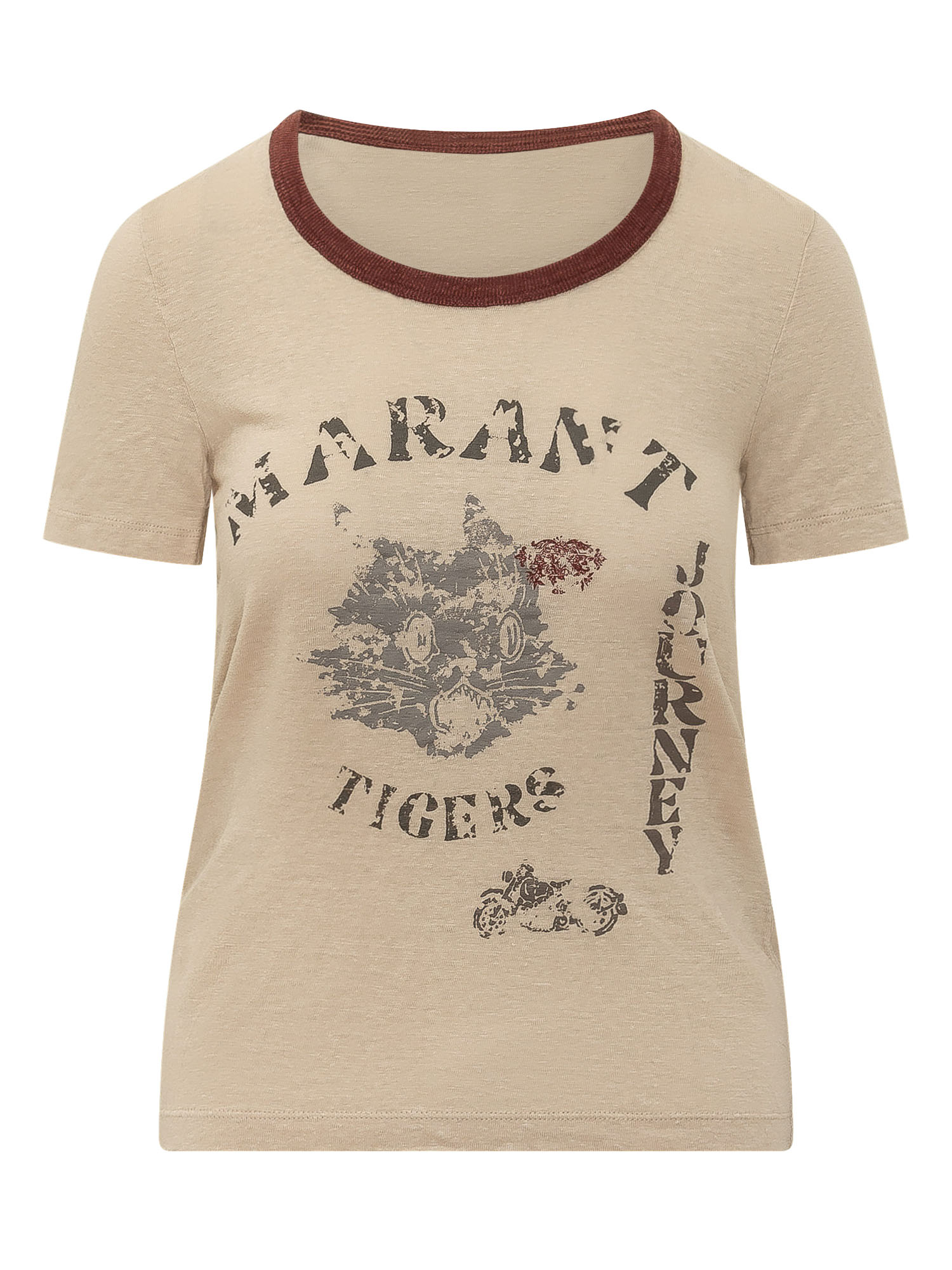 [Marant Etoile] T-shirts Short Sleeve FW26 26ATS0016FAD3N06E 90LB