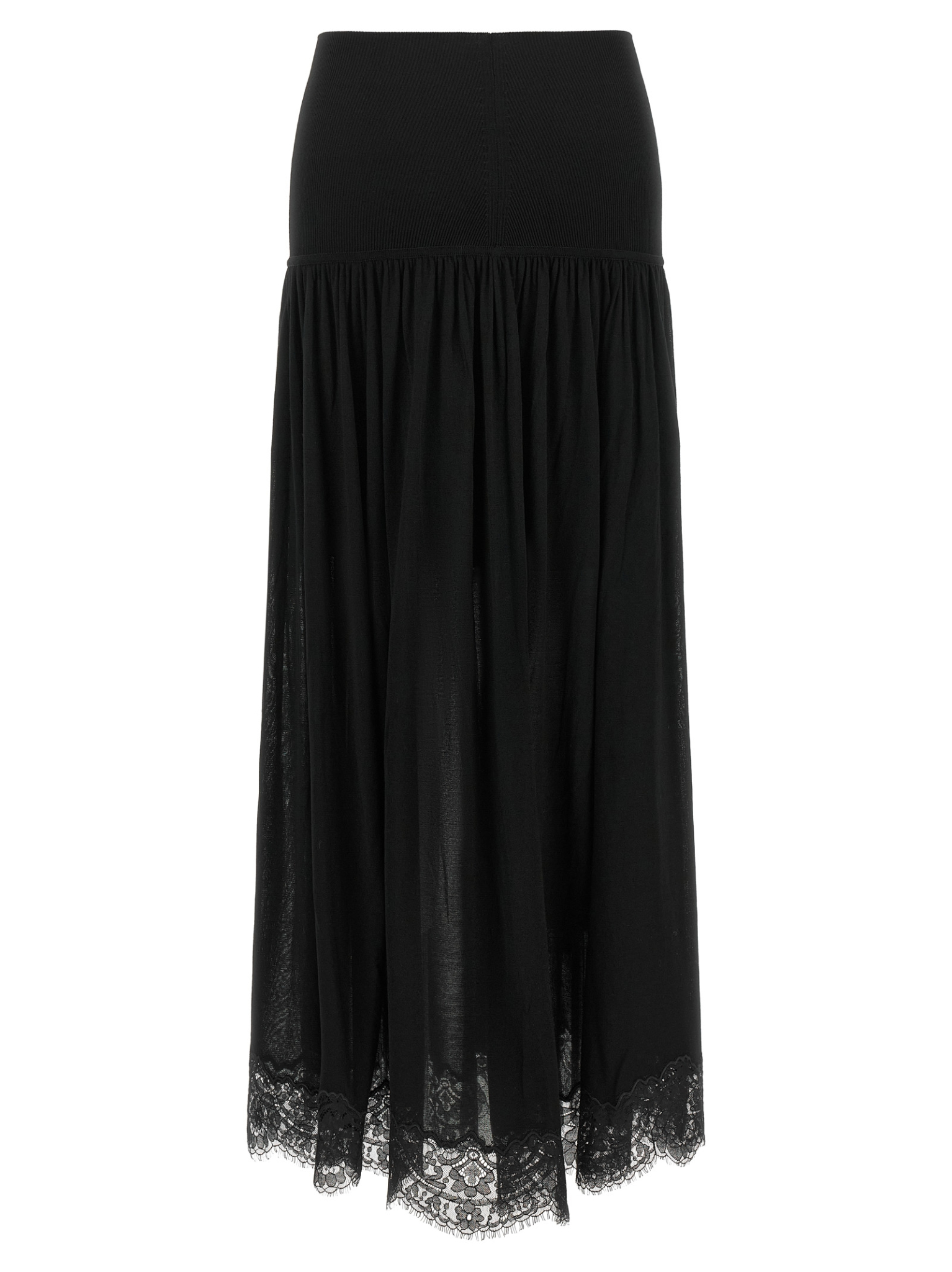 [Zimmermann] Long skirt FW26 9282SF261BLK