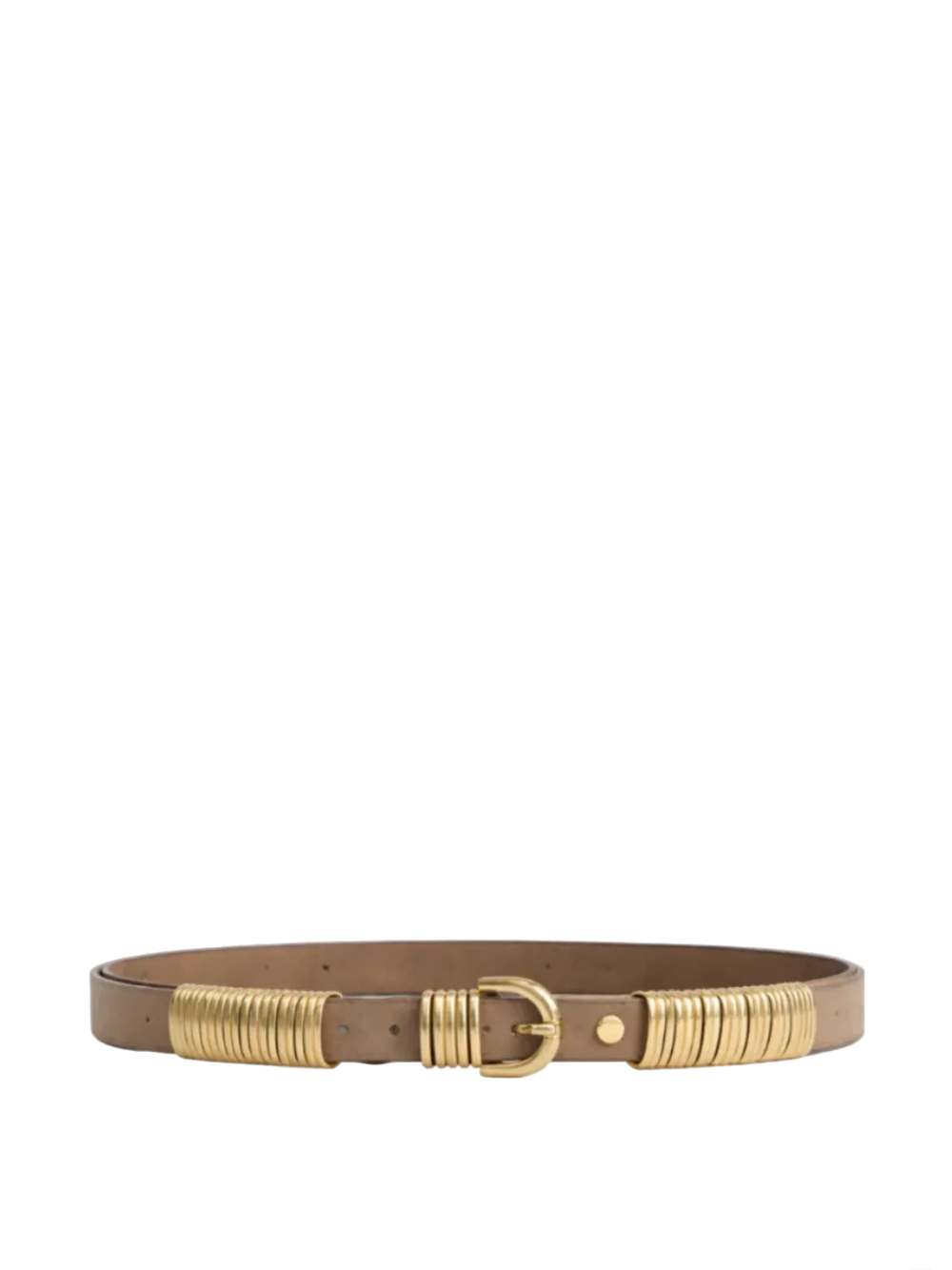 [Federica Tosi] Belt FW26 FTE26CT06BROWN-GOLD