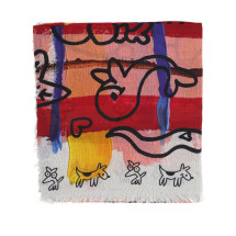 [Destin] Scarf FW26 DTALVQUALURROSE