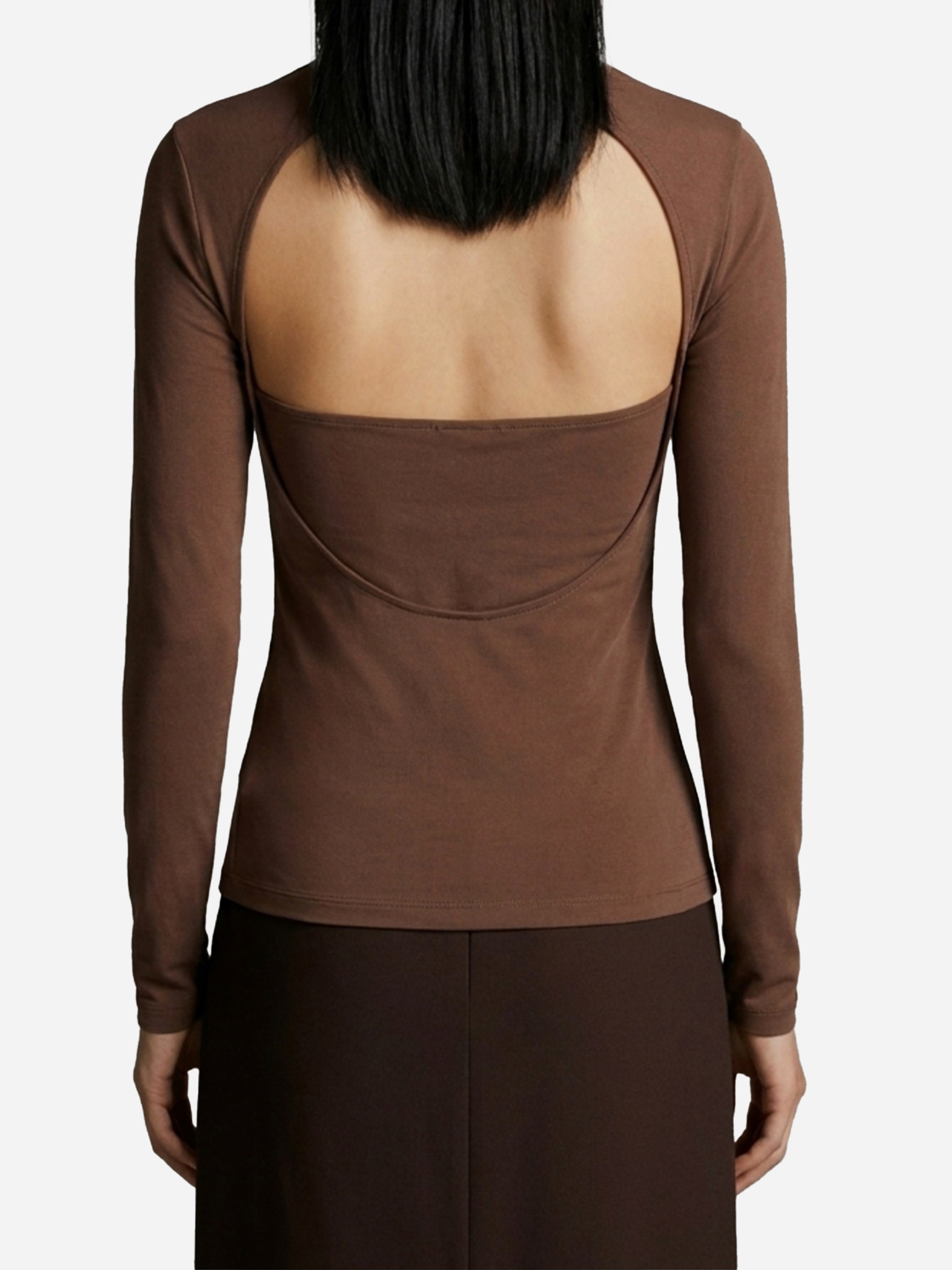 [LEMAIRE] T-shirts Long Sleeve FW26 TS0053_LJ1070_BR423