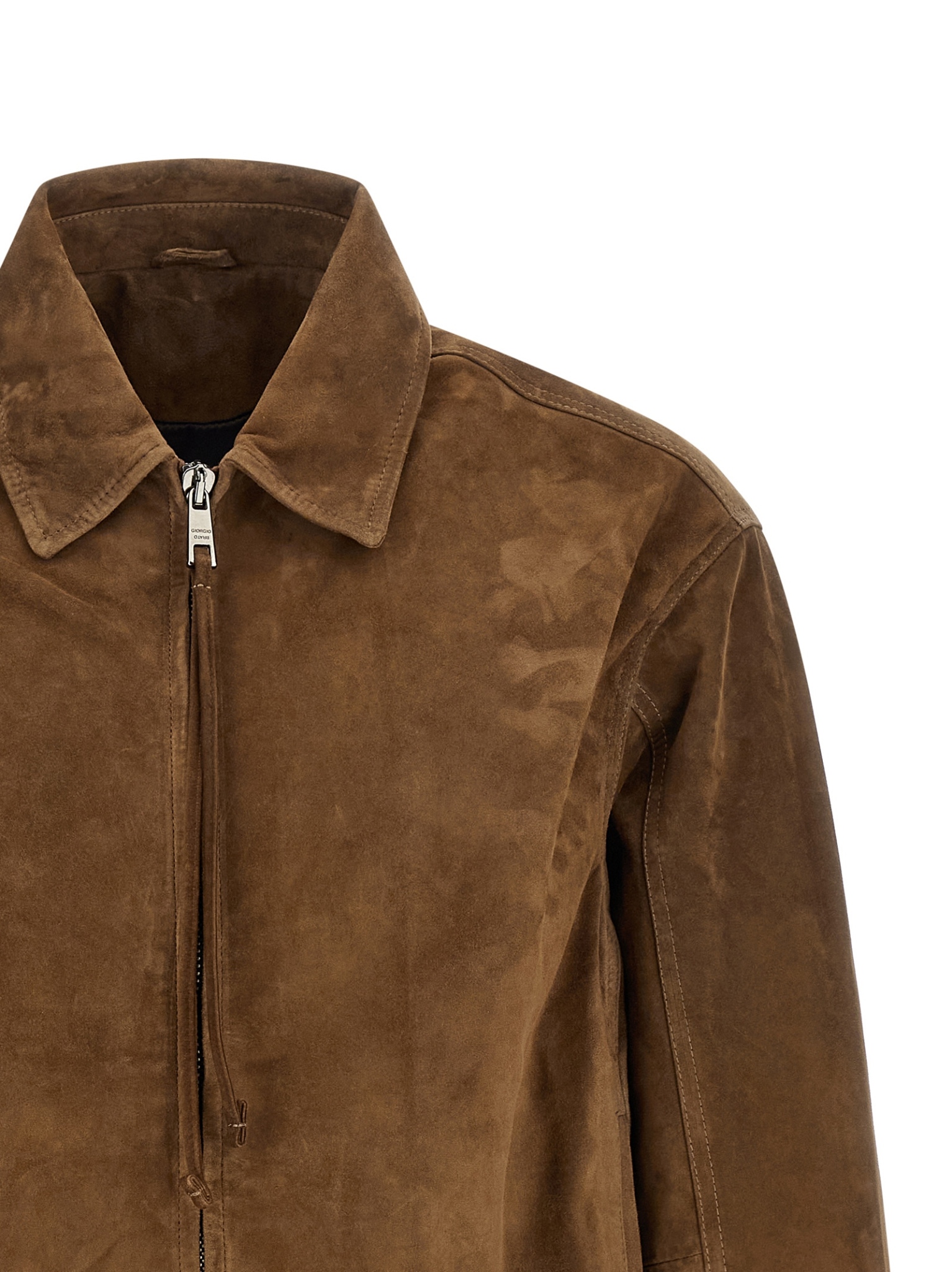 [Giorgio Brato] Leather Jacket FW26 GU27F28005BCSDAVANA