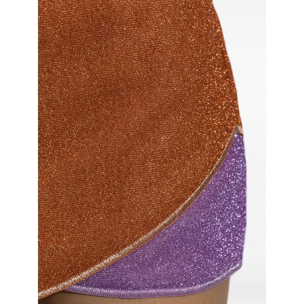 [OSEREE] Mini skirt FW26 LDGF268 LUREX ORLIL