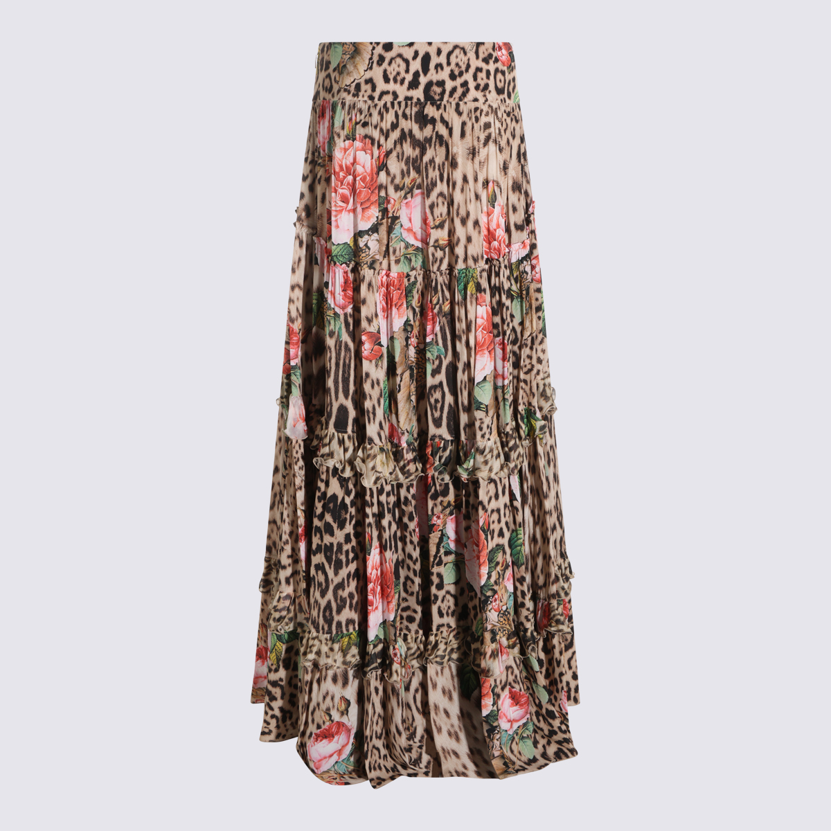 [ROBERTO CAVALLI] Long skirt FW26 XQT3027HT2400504