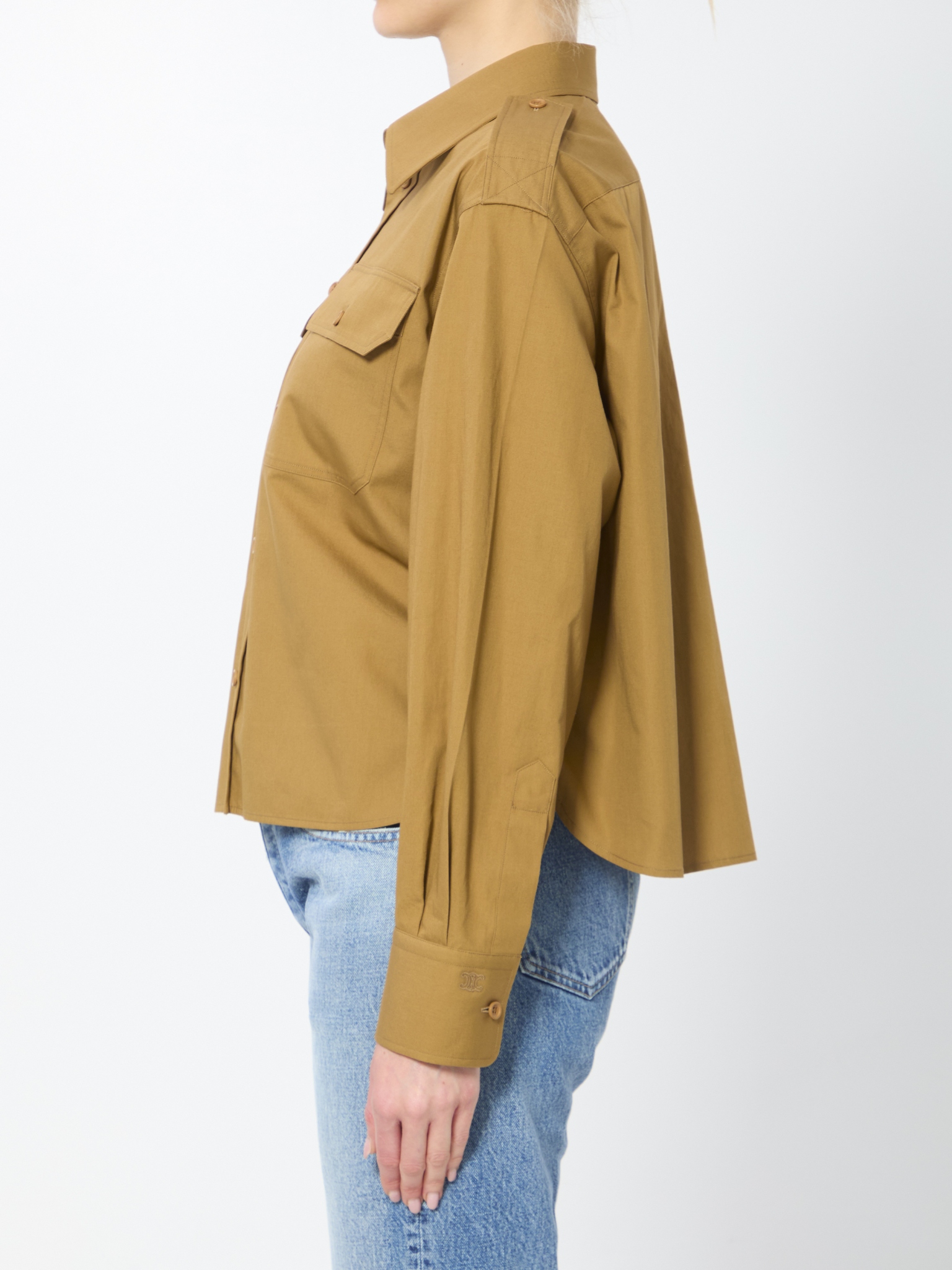 [Celine] Shirts Long Sleeve SS26 RC0BU3318__18CH