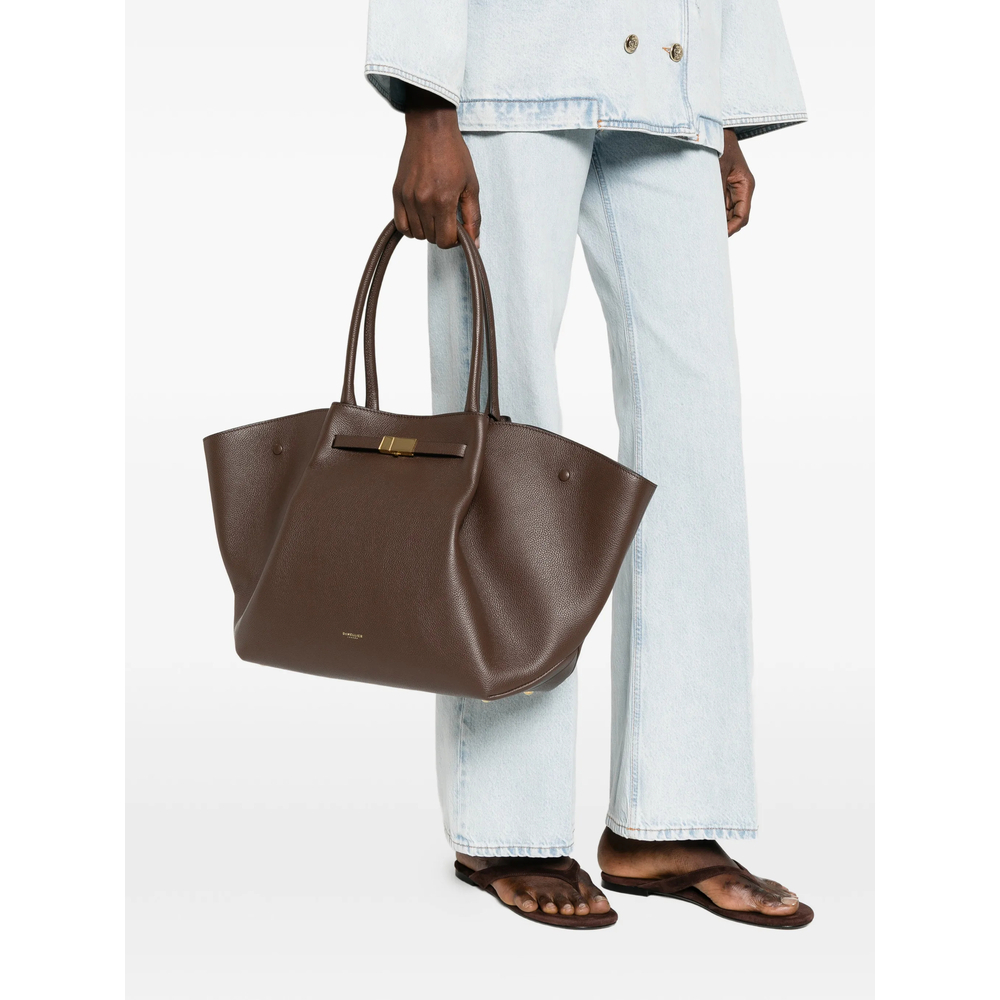 [DEMELLIER] Tote bag FW26 D90 NEW YORK MOCHA
