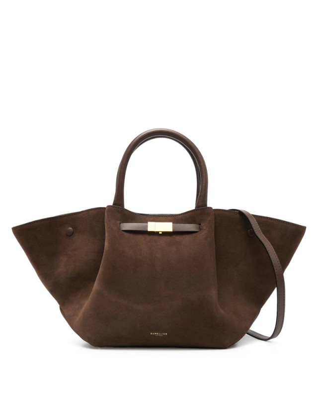 [DEMELLIER] Tote bag FW26 N81 MIDI NEW Y MOCHA