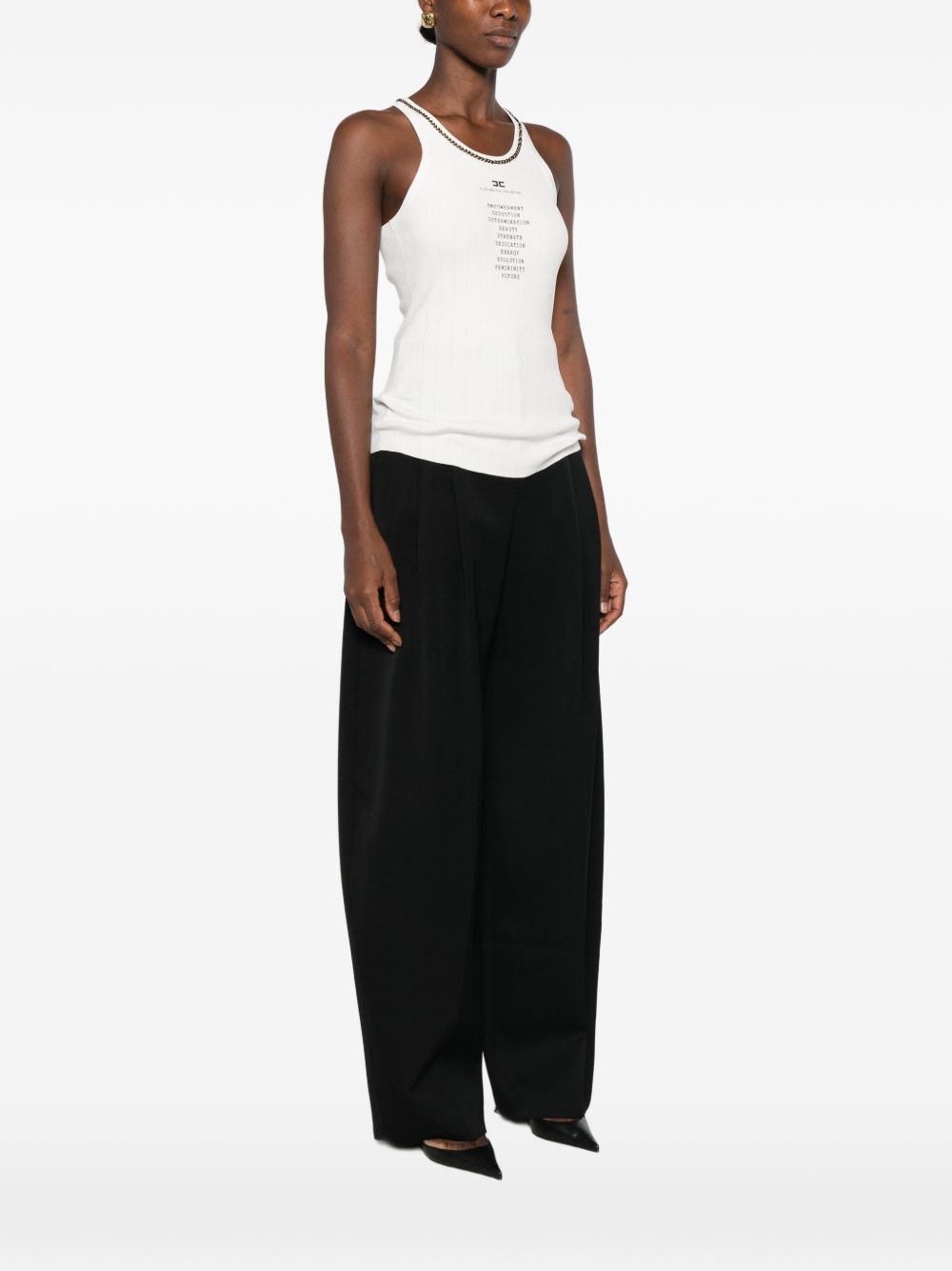 [ELISABETTA FRANCHI] Tank top FW26 TK10B66E2 E72