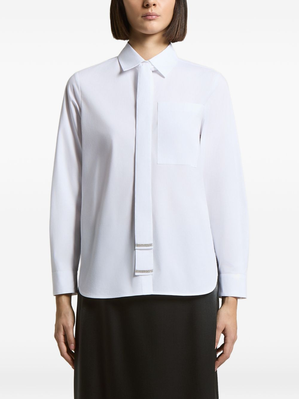 [Peserico] Shirts Long Sleeve FW26 A06793D00A 08928 001