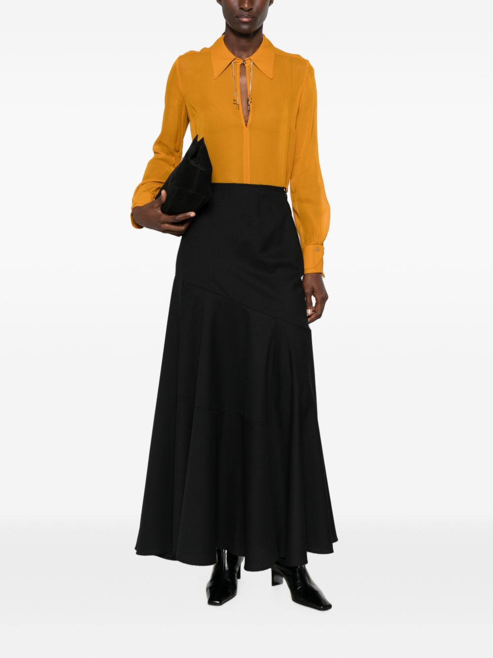 [ELISABETTA FRANCHI] Shirts Long Sleeve FW26 CA19466E2 940