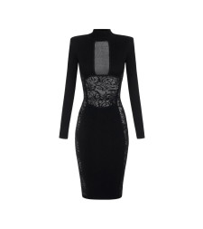 [ELISABETTA FRANCHI] Sleeveless dress FW26 AM28Q66E2 110
