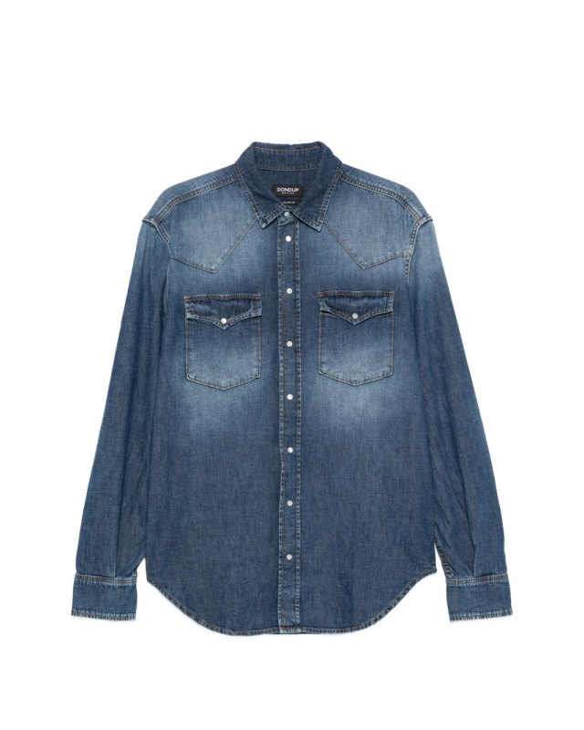 [Dondup] Shirts Long Sleeve FW26 UC343R DF0272U MY5 DU 800