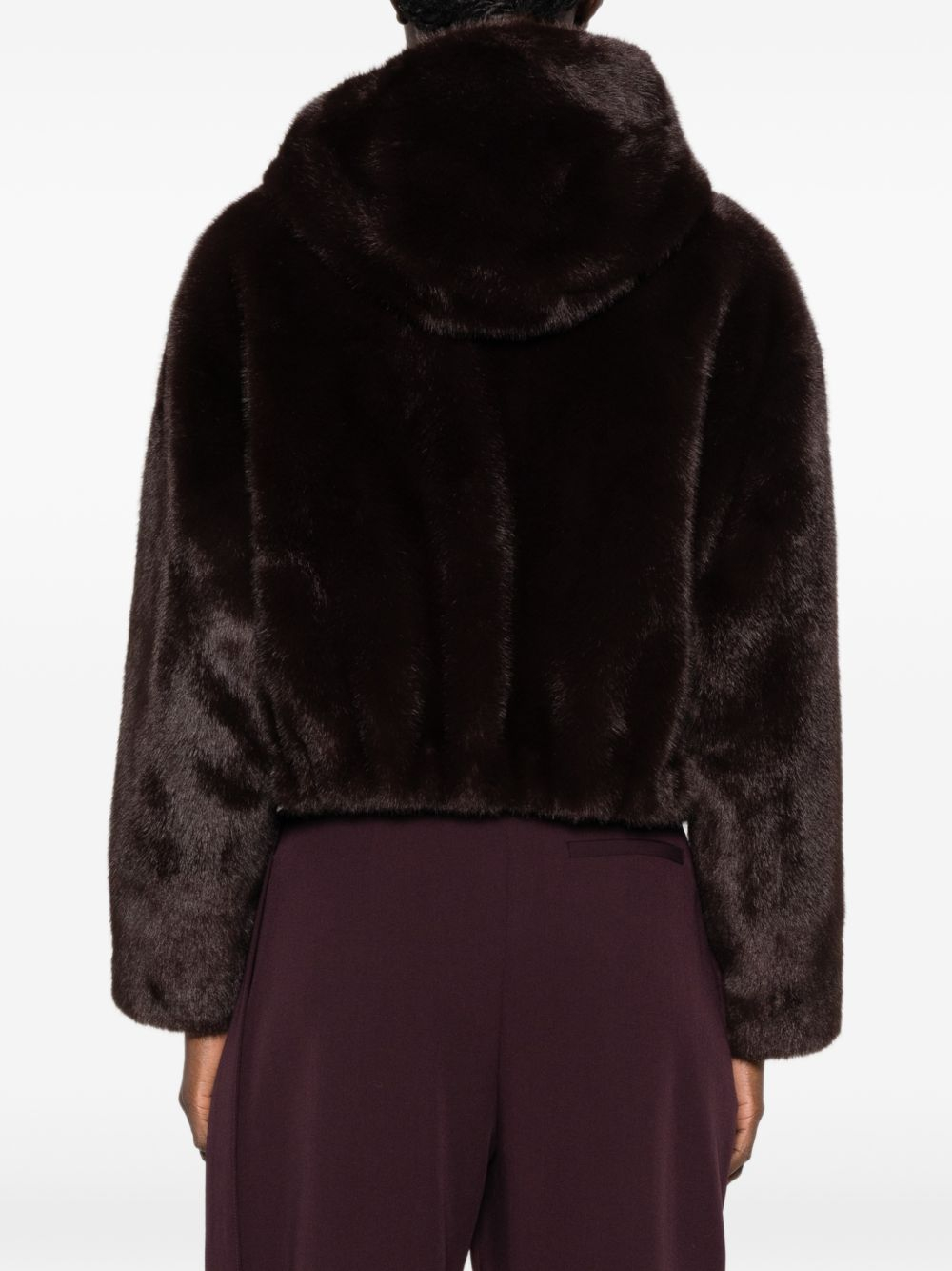 [PINKO] Fur Jacket FW26 107053 A3E9 GASTERIA L72