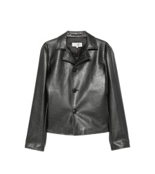 [MM6 Maison Margiela] Leather Jacket FW26 SH0AM0102 M35455 900