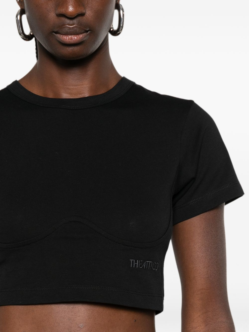 [The Attico] T-shirts Short Sleeve FW26 261WCT00364 JJJ025AA 100