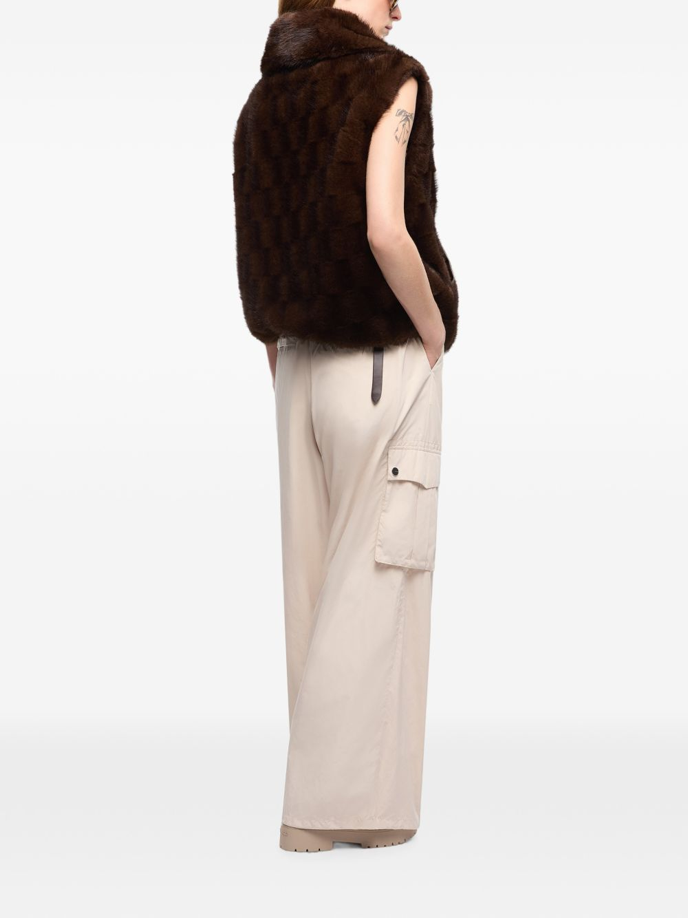 [PINKO] Fur Jacket FW26 106939 A3C5 GLOSSINIA M11