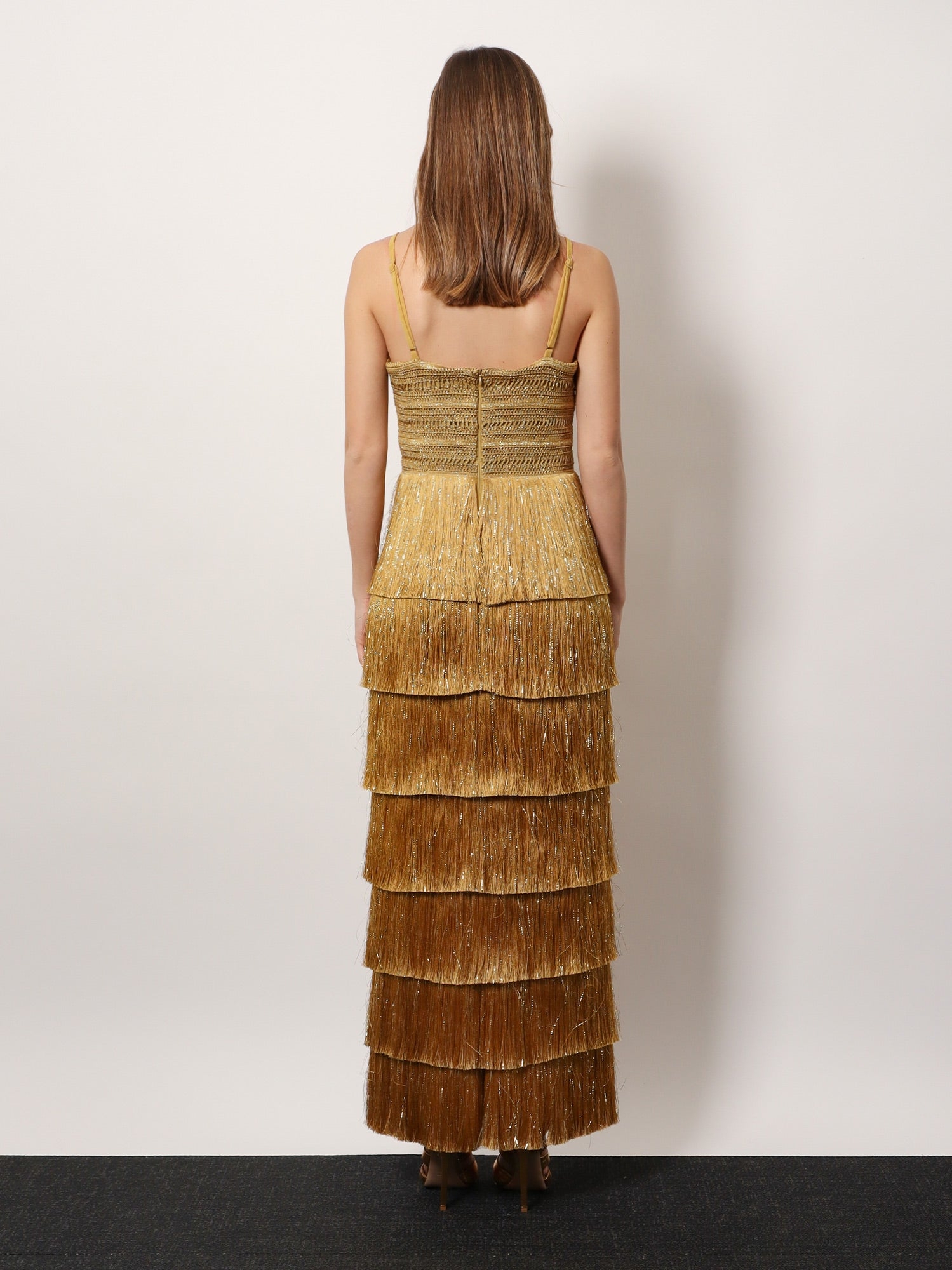 [Patbo] Sleeveless dress SS26 VEL30933_GOLD