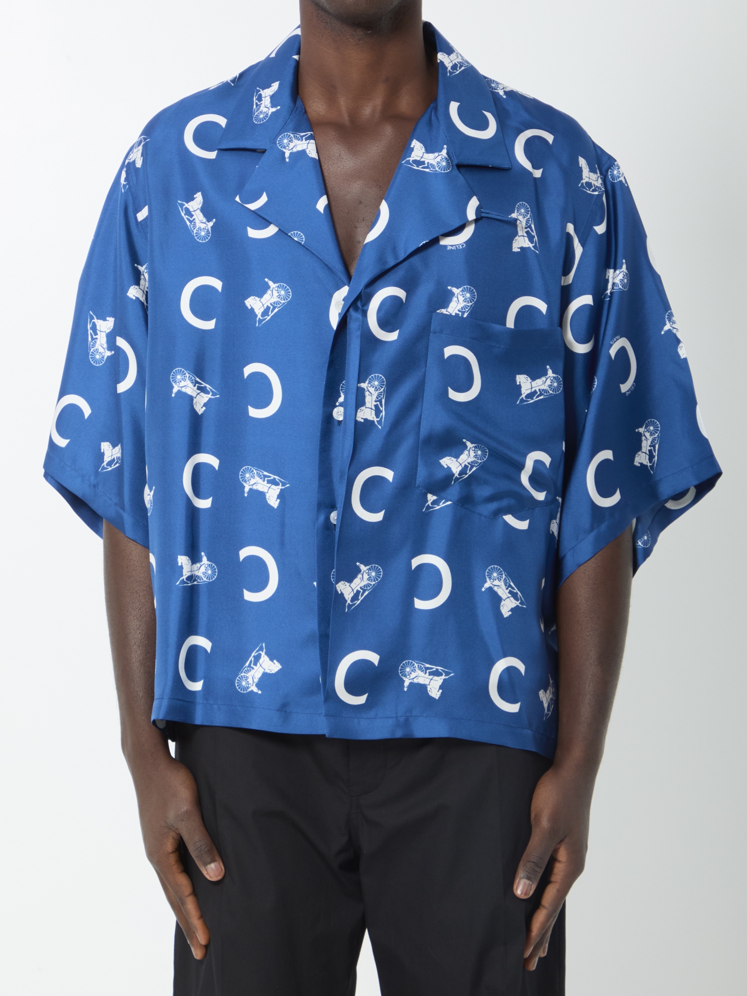 [Celine] Shirts Short Sleeve SS26 RC0DS3K46__07NJ