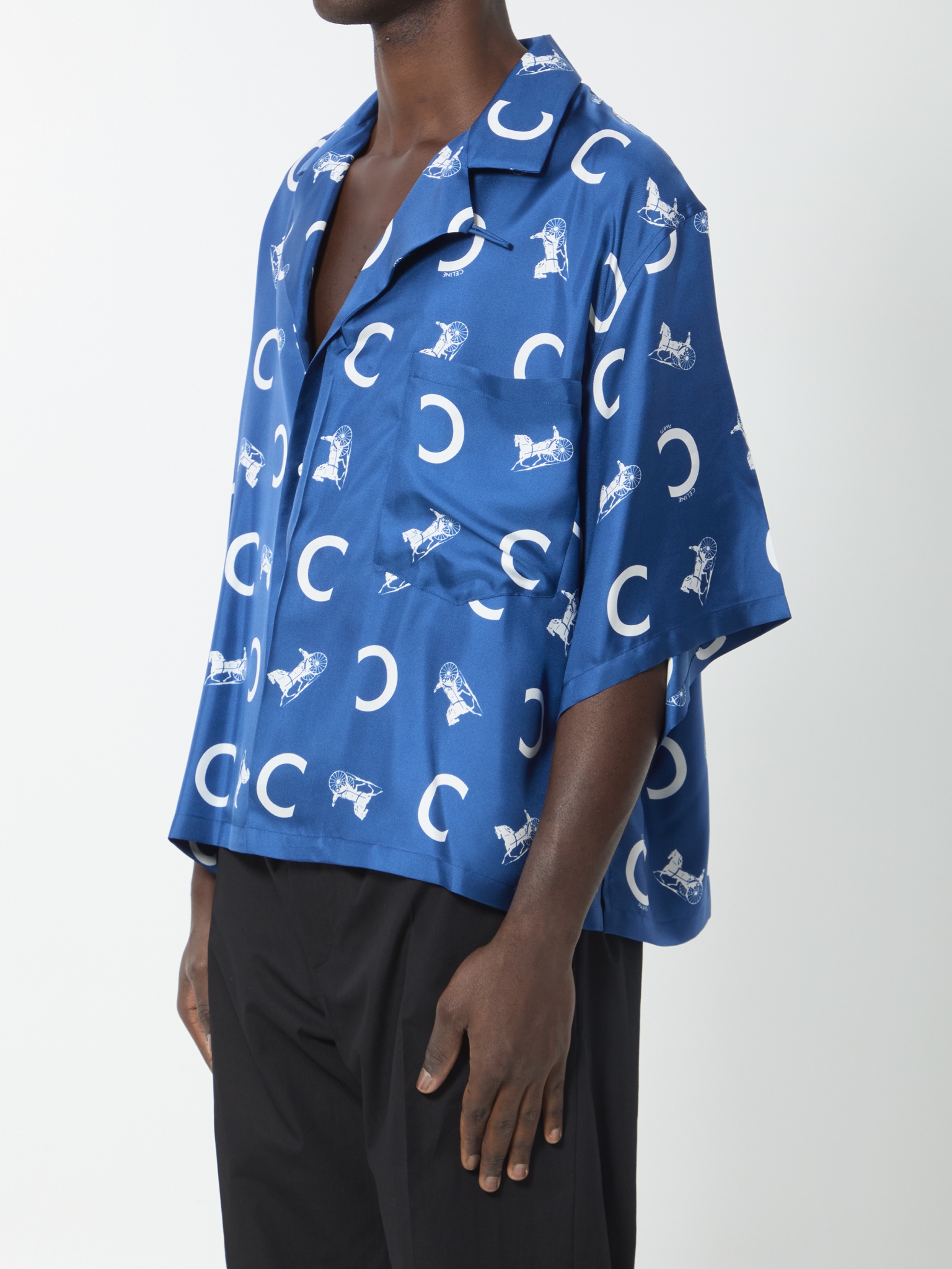 [Celine] Shirts Short Sleeve SS26 RC0DS3K46__07NJ