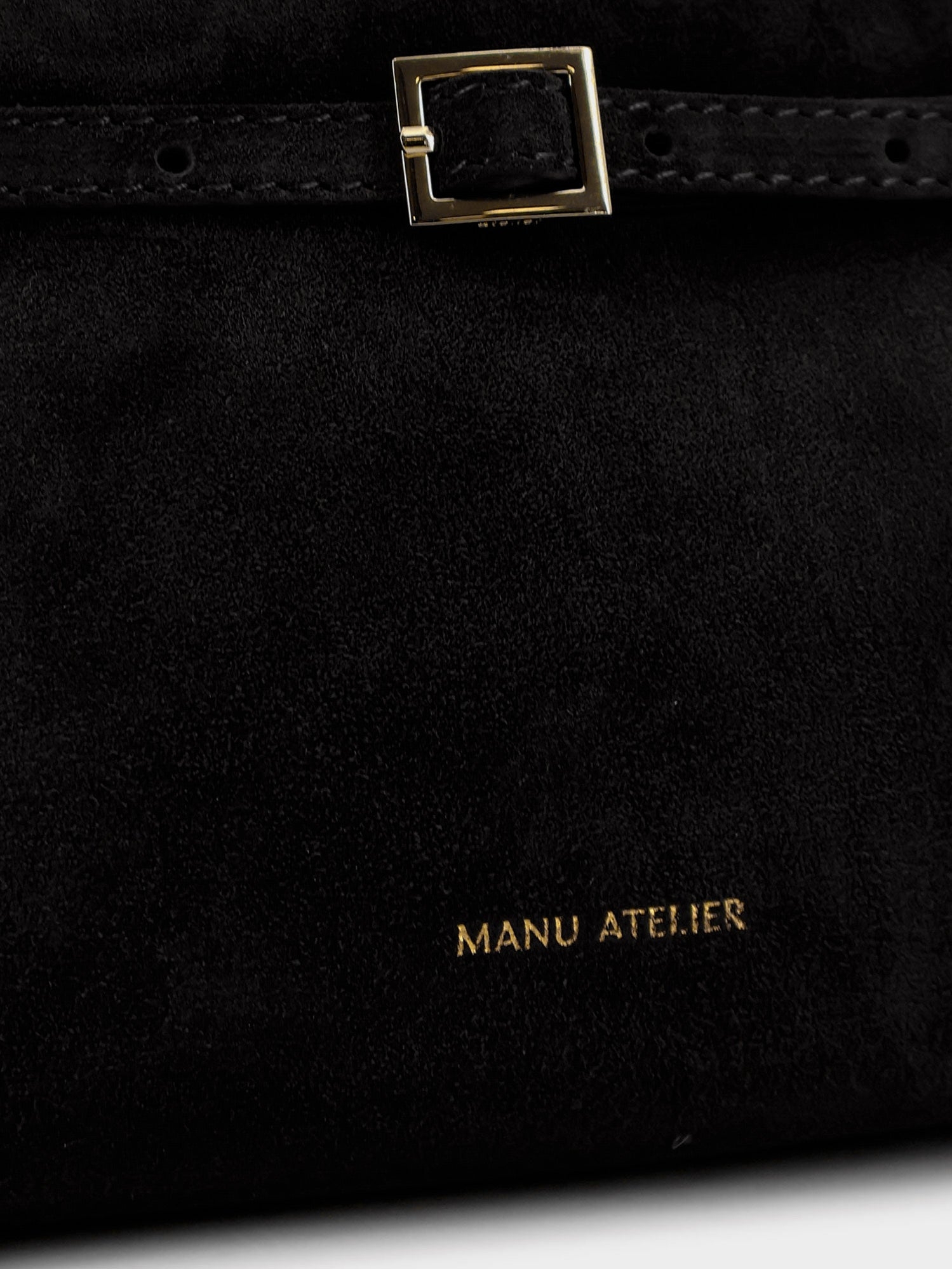 [Manu Atelier] Cross body bag FW26 2024378BLACK
