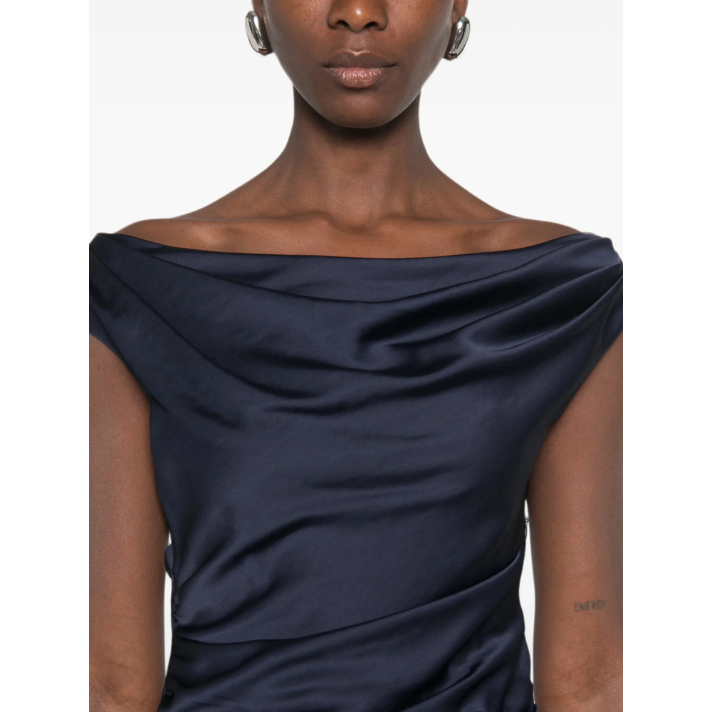 [SIMKHAI] Sleeveless dress FW26 426-1082-Q  MIDNI