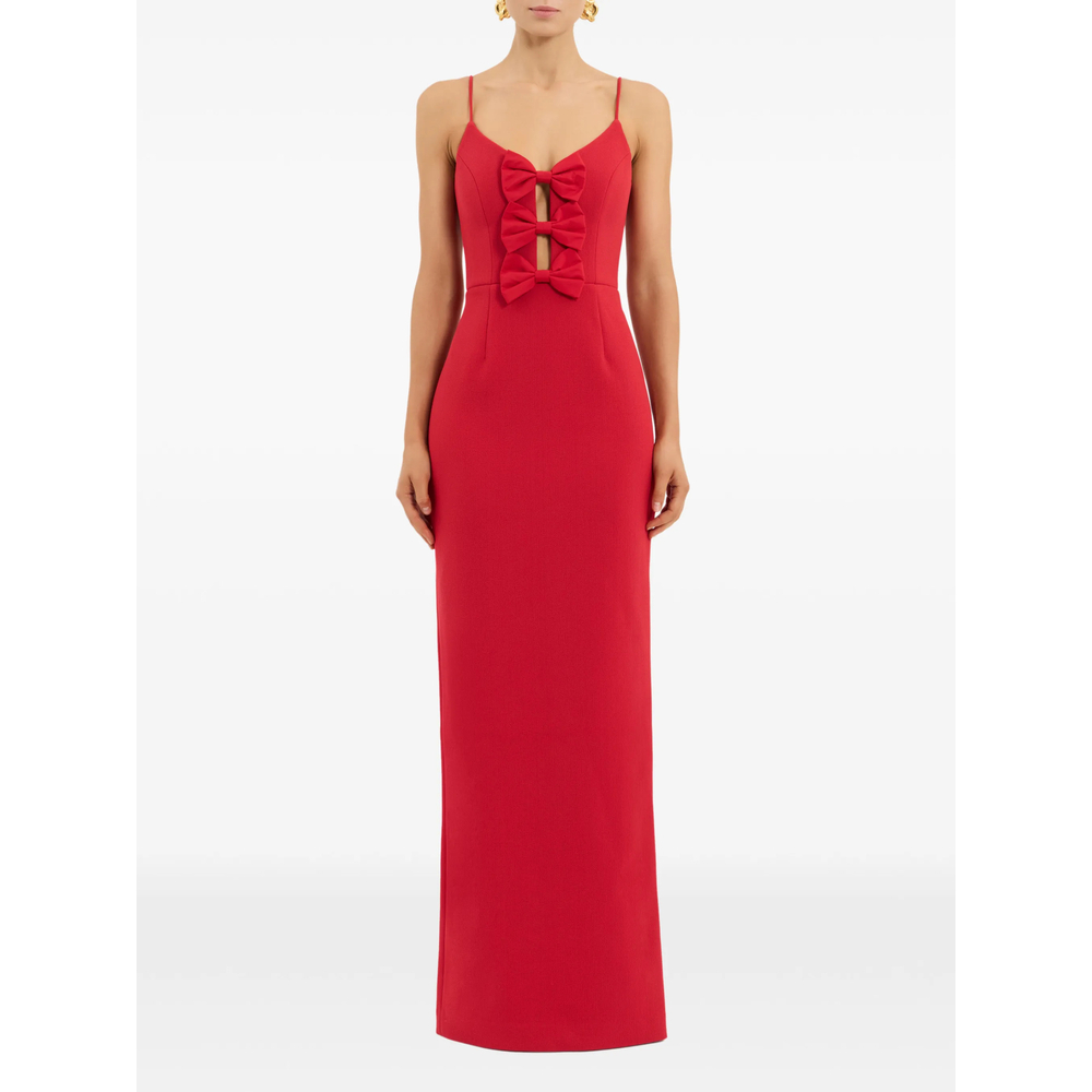 [Rebecca Vallance] Sleeveless dress FW26 2602-1615  RED