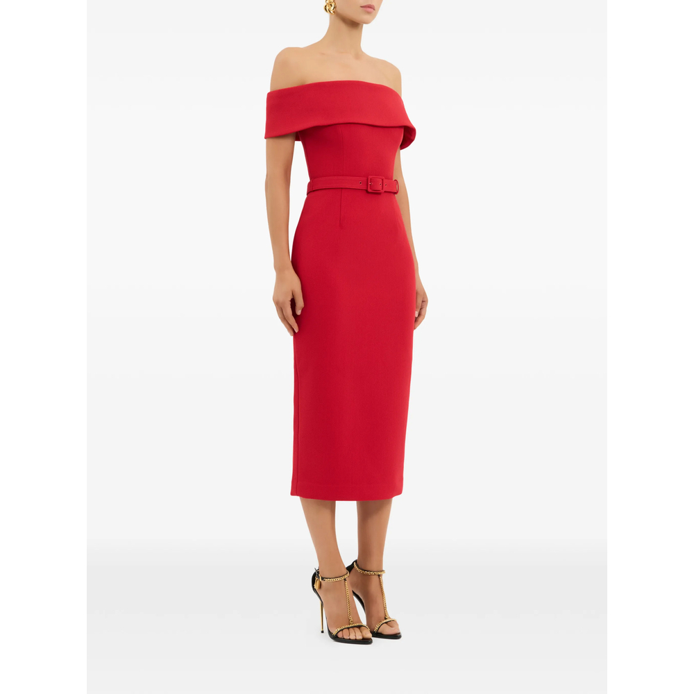 [Rebecca Vallance] Sleeveless dress FW26 2602-1659  RED