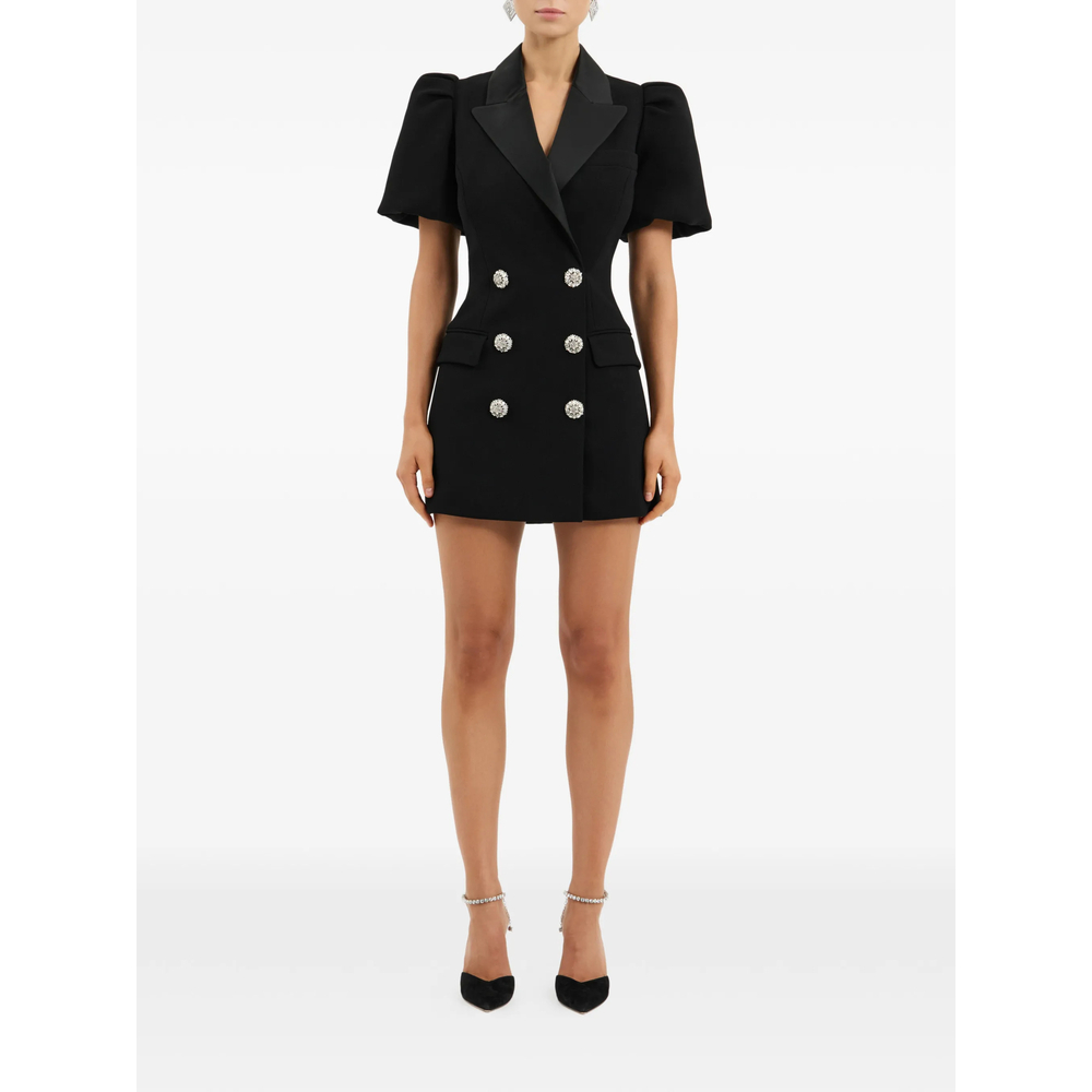 [Rebecca Vallance] Short sleeve dress FW26 2602-1847  BLACK