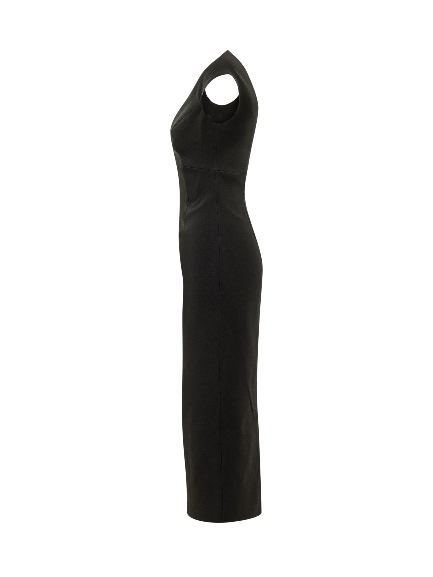 [Solace London] Sleeveless dress FW26 OS47051 BLACK