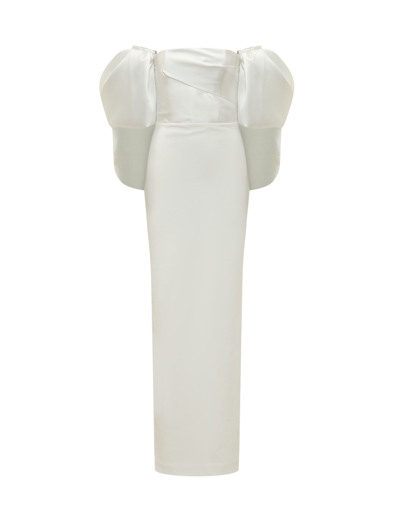 [Solace London] Short sleeve dress FW26 OS43018 CREAM