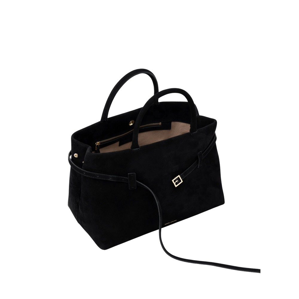 [Manu Atelier] Tote bag FW26 2024323 LECAMBON40 BLACK