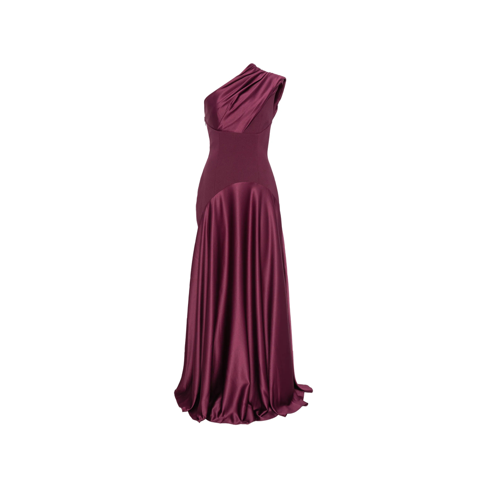 [Solace London] Sleeveless dress FW26 OS48013  GRAPE