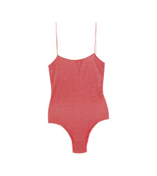 [OSEREE] Swimsuit FW26 LIS601 LUREX CORAL