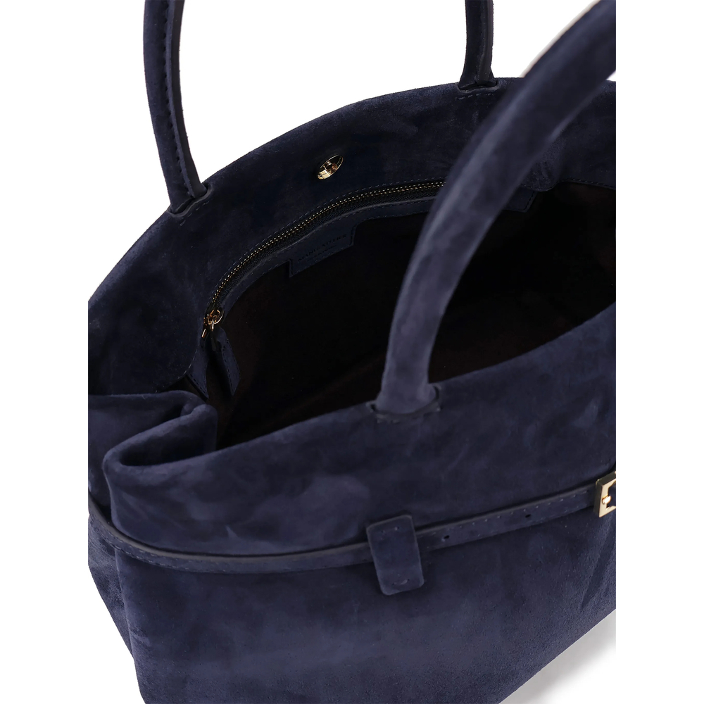[Manu Atelier] Tote bag FW26 2025245 LECAMBON35 DNAVY
