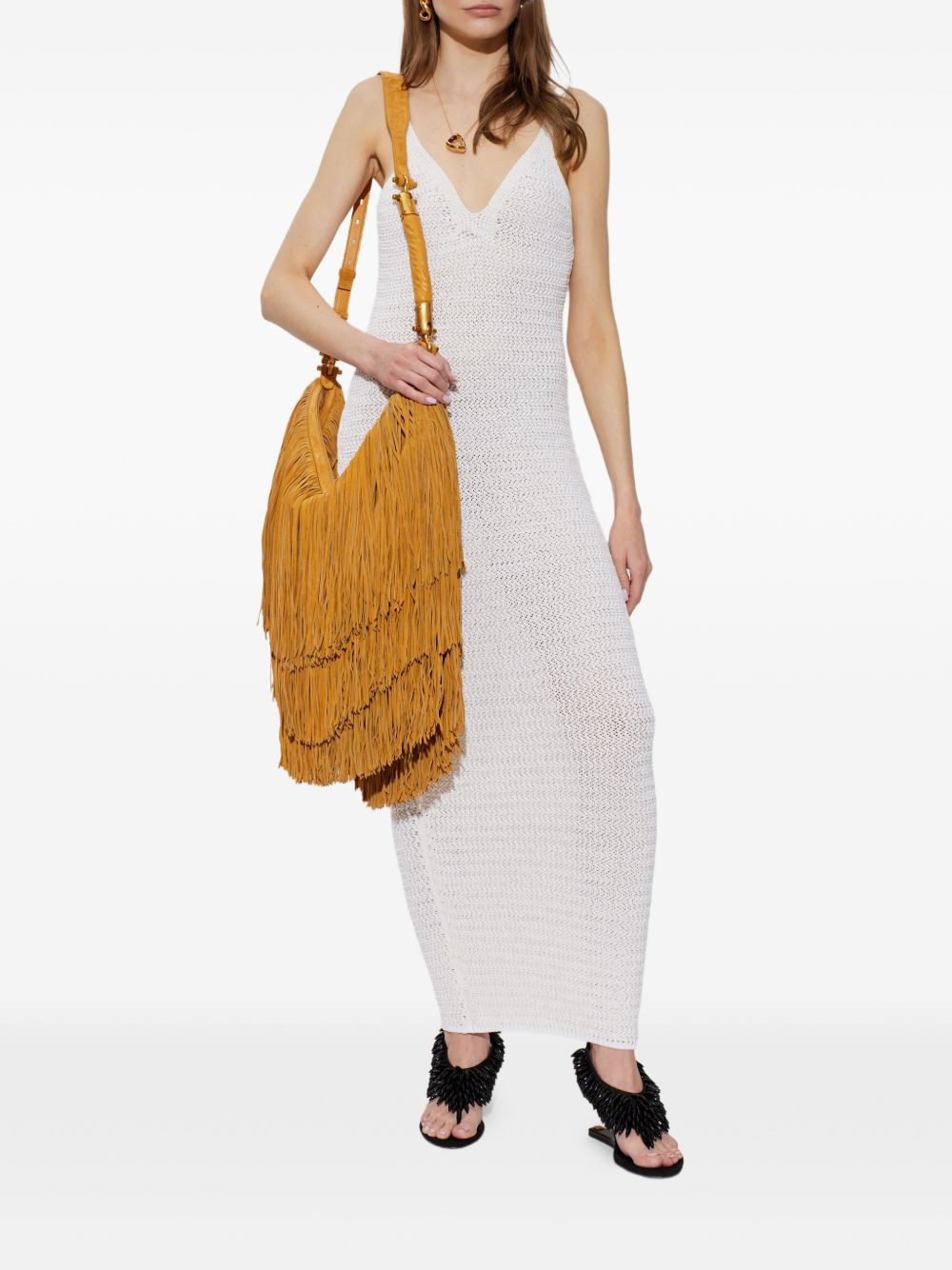 [Balmain] Sleeveless dress FW26 HF1RN430KK020KA