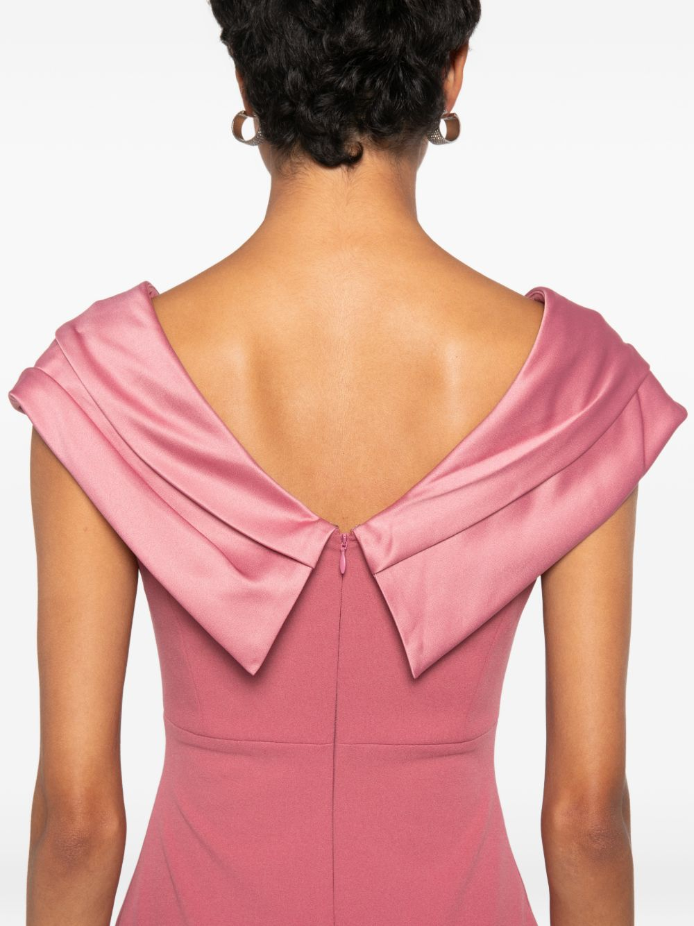 [Solace London] Sleeveless dress FW26 OS48023DARKROSE