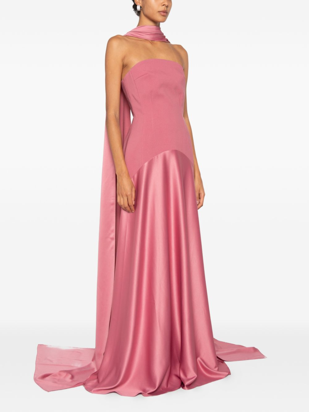 [Solace London] Sleeveless dress FW26 OS48014DARKROSE
