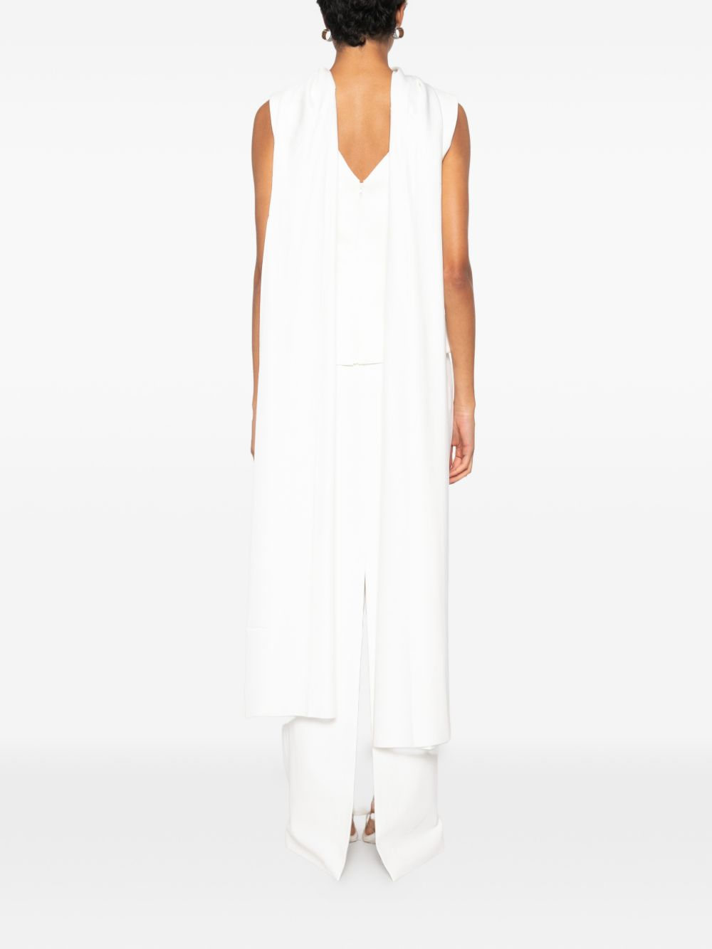 [Solace London] Sleeveless dress FW26 OS48040CREAM