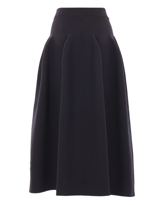 [CFCL] Long skirt FW26 CF000KG001  BLACK