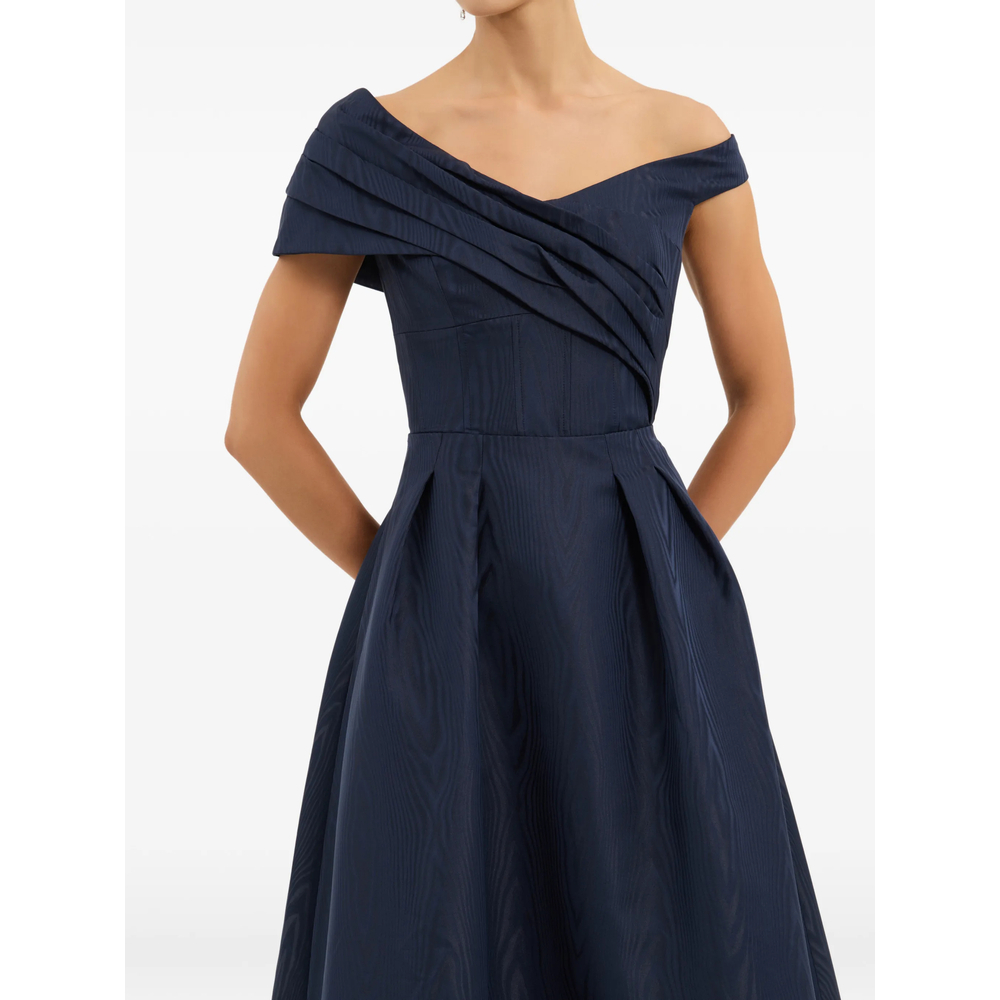 [Rebecca Vallance] Dress FW26 2602-1617  NAVY